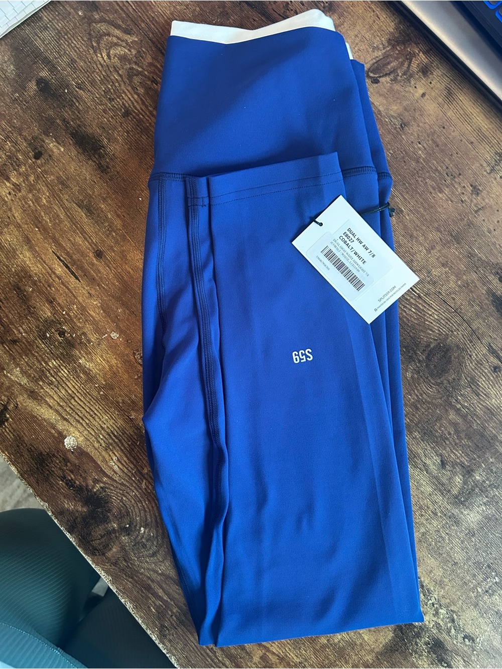 Splits59 Men's Joggers in Royal Blue with White Waistband